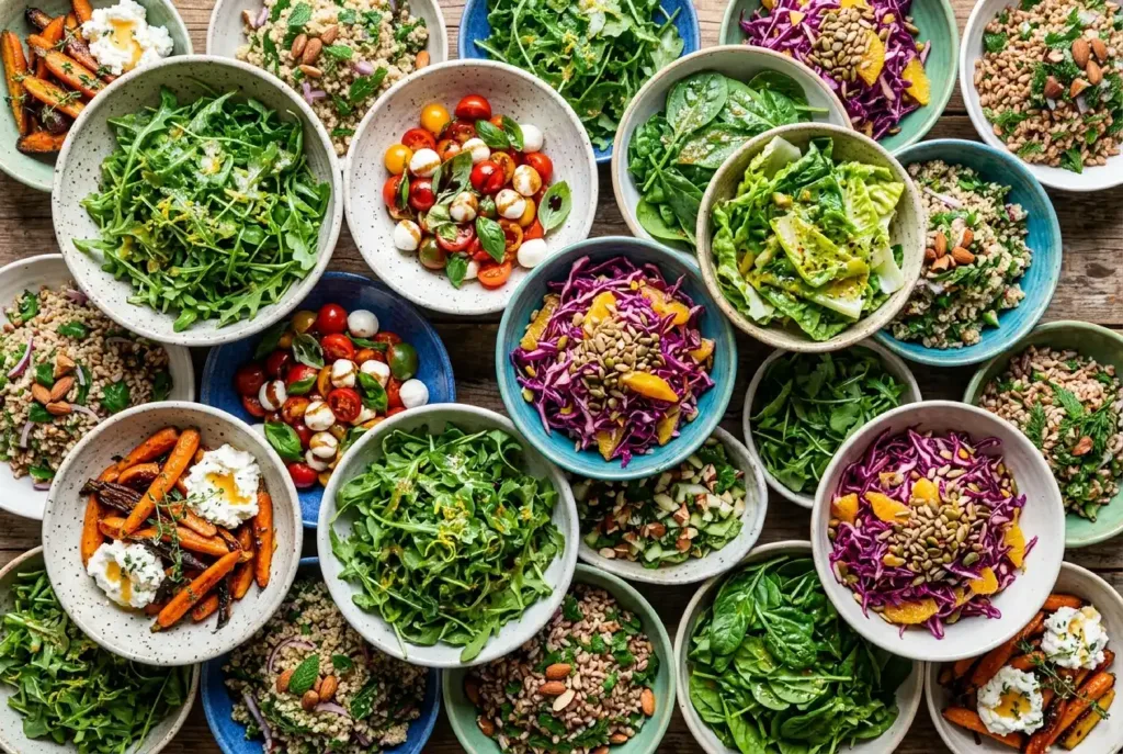 Salades recipes